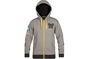 Overwatch Ultimate Winston Men's Gamer Zip-Up Hoodie