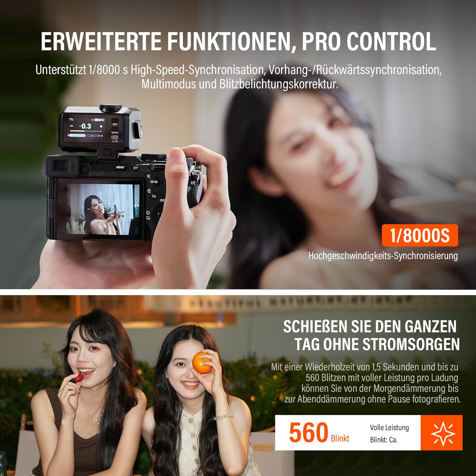 Flash para cámara GODOX iT30Pro-F, exposición automática TTL, Sistema de 2,4 GHz, sincronización de Alta Velocidad de 1/8000 s, Flash pequeño, Compatible con cámaras Fuji