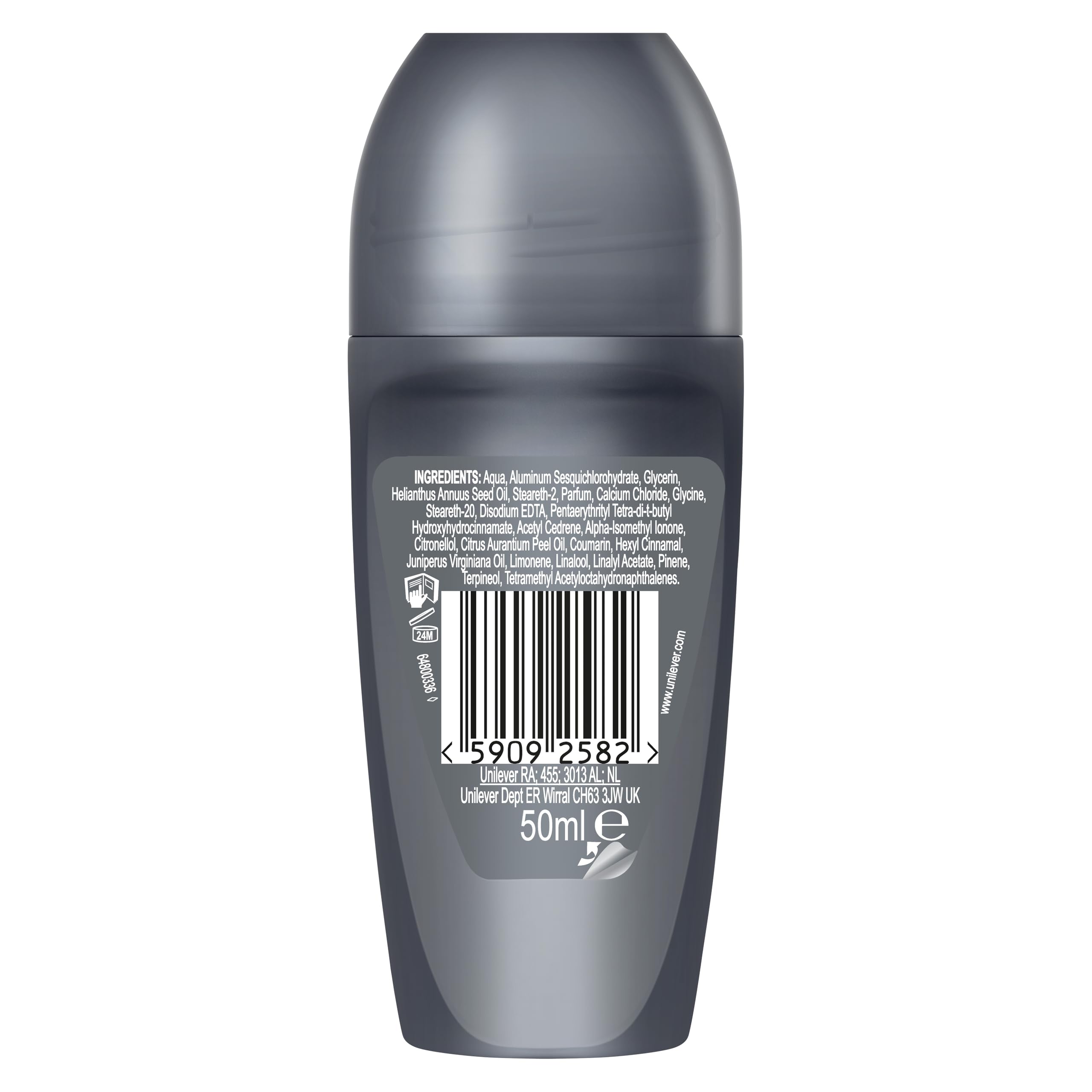 Dove Men+Care Dezodorant, 6 x 50 ml