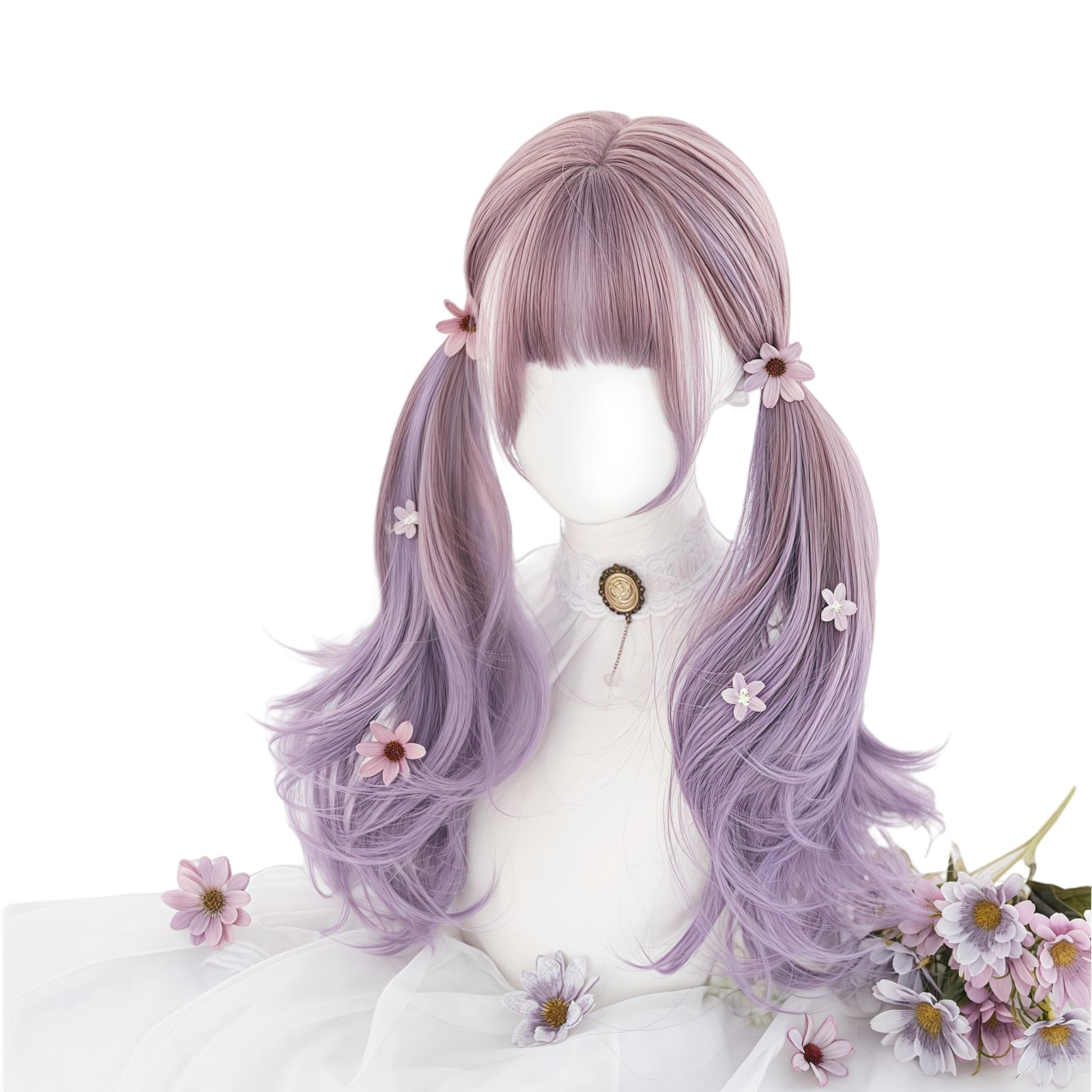 おはな　ウィッグ Amazon.co.jp: 花園セレナ コスプレウィッグ かつら ストレート