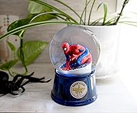 Vista 4 de Marvel Spider-Man New York Skyline - Globo de nieve coleccionable iluminado