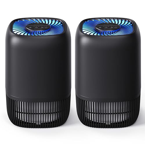 VOOPNU 2-Pack Air Purifier with Fragrance Sponge