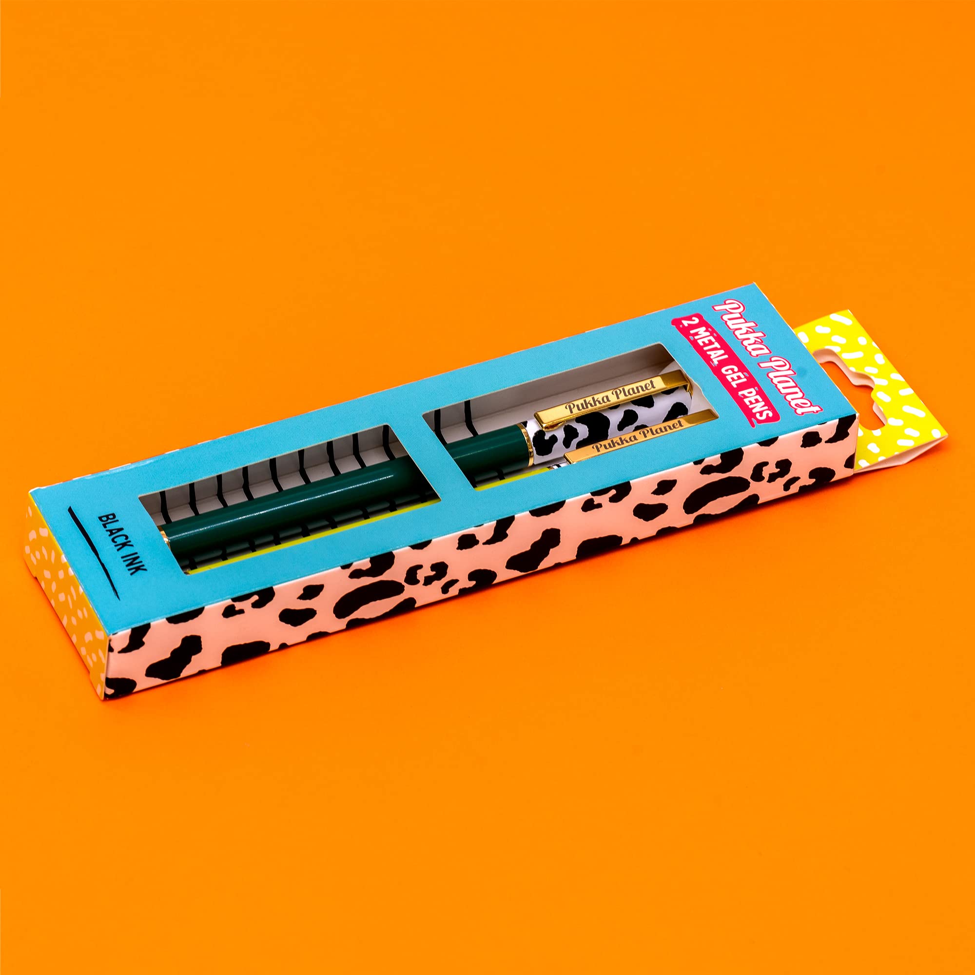 Pukka Pad, Pukka Planet Metal Pens with Refillable Gel Ink in Plastic Free Packaging, Perfectly Weighted with Smooth - Image 4