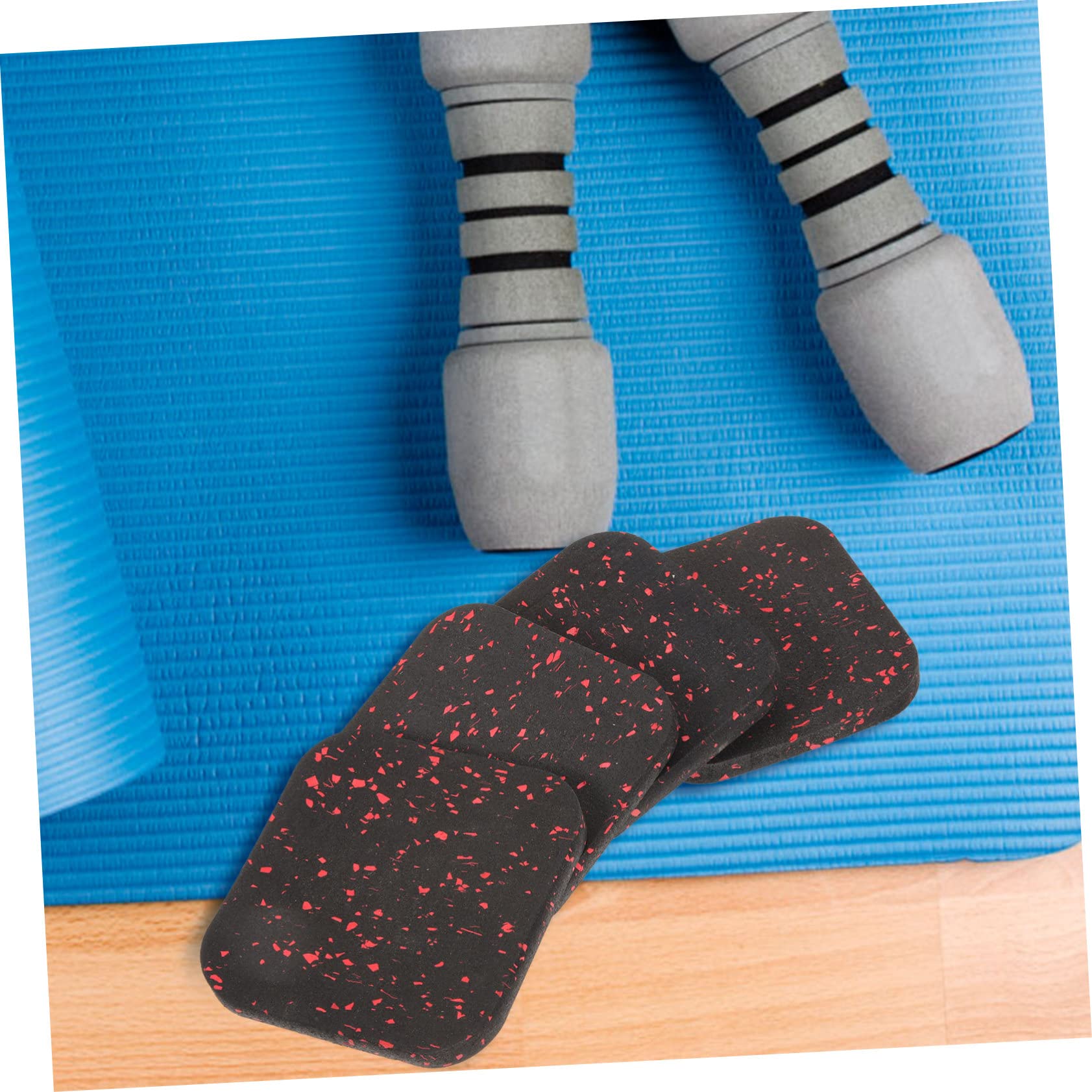 Kit De 4 Pieds Réglables Avec Ventouses VANZACK – Pour Tapis De Course Et Machines De Fitness, Réglage En Hauteur, Installation Facile