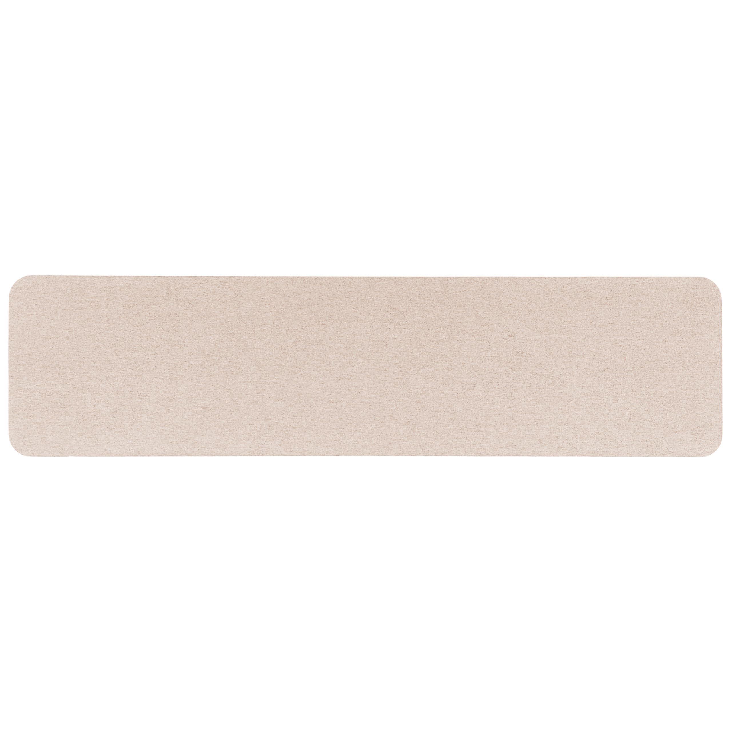 Beliani Pannello Divisorio Fonoassorbente per scrivania in Pet Beige 180 x 40 cm