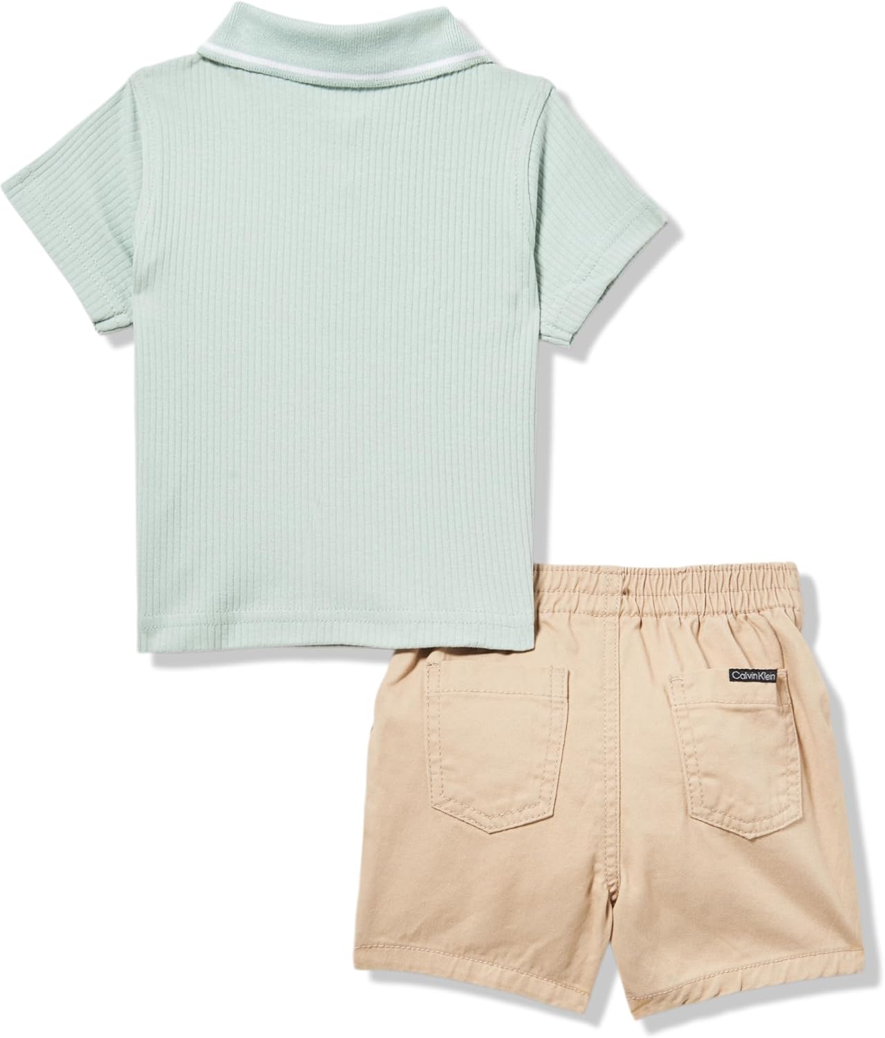 Calvin Klein boys 2pc Polo Short Set - Image 3