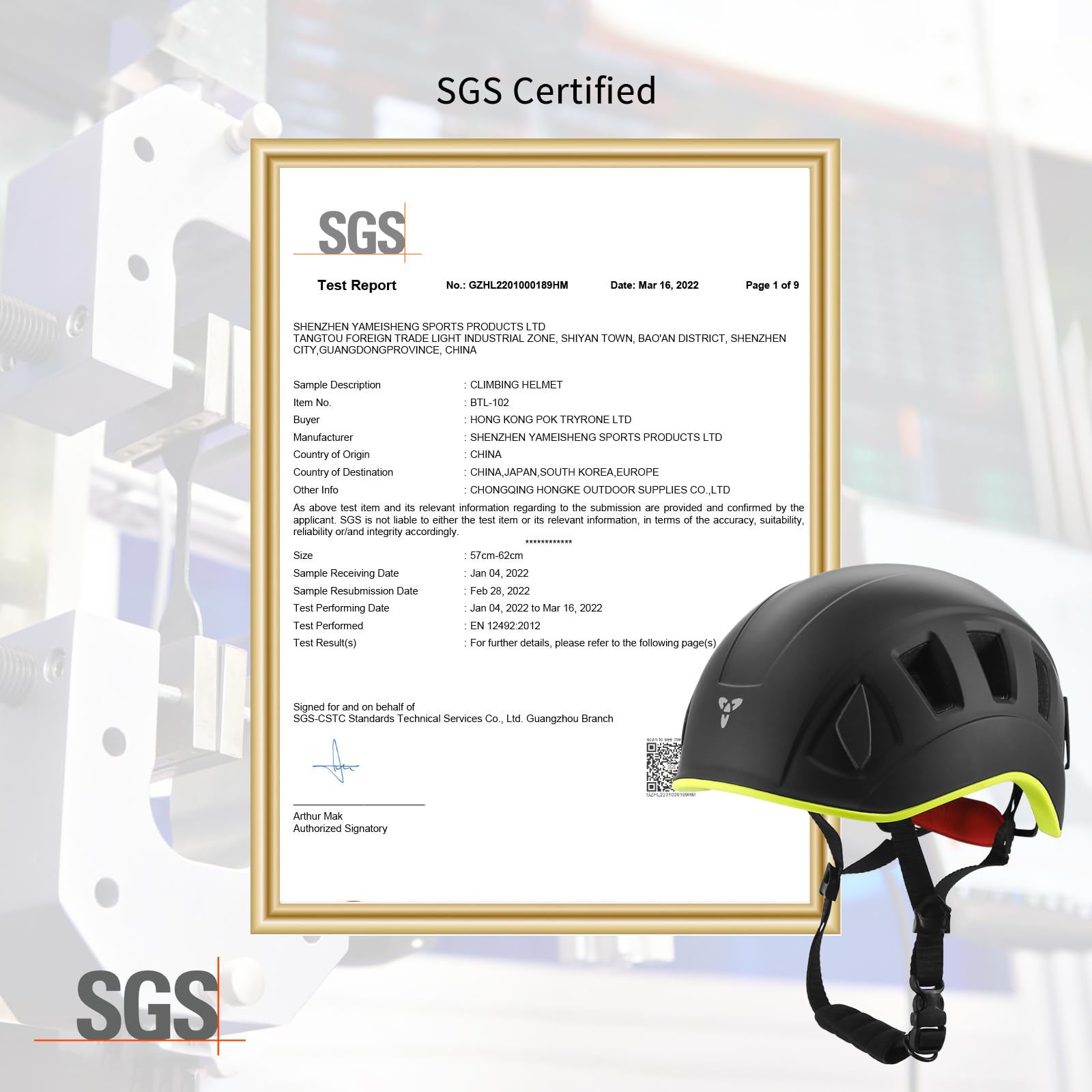 NewDoar Climbing Helmet EN 12492 Certified Half Dome Helmet Ultralight Design with 11 Ventilation Ports & Headlamp Clips for Rock/Ice Climbing, Caving, Rescue Adjustable 57-62cm (Men/Women)