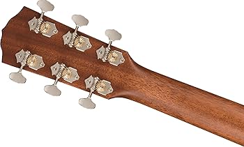 Amazon.com: Fender Paramount PS-220E All-Mahogany Parlor