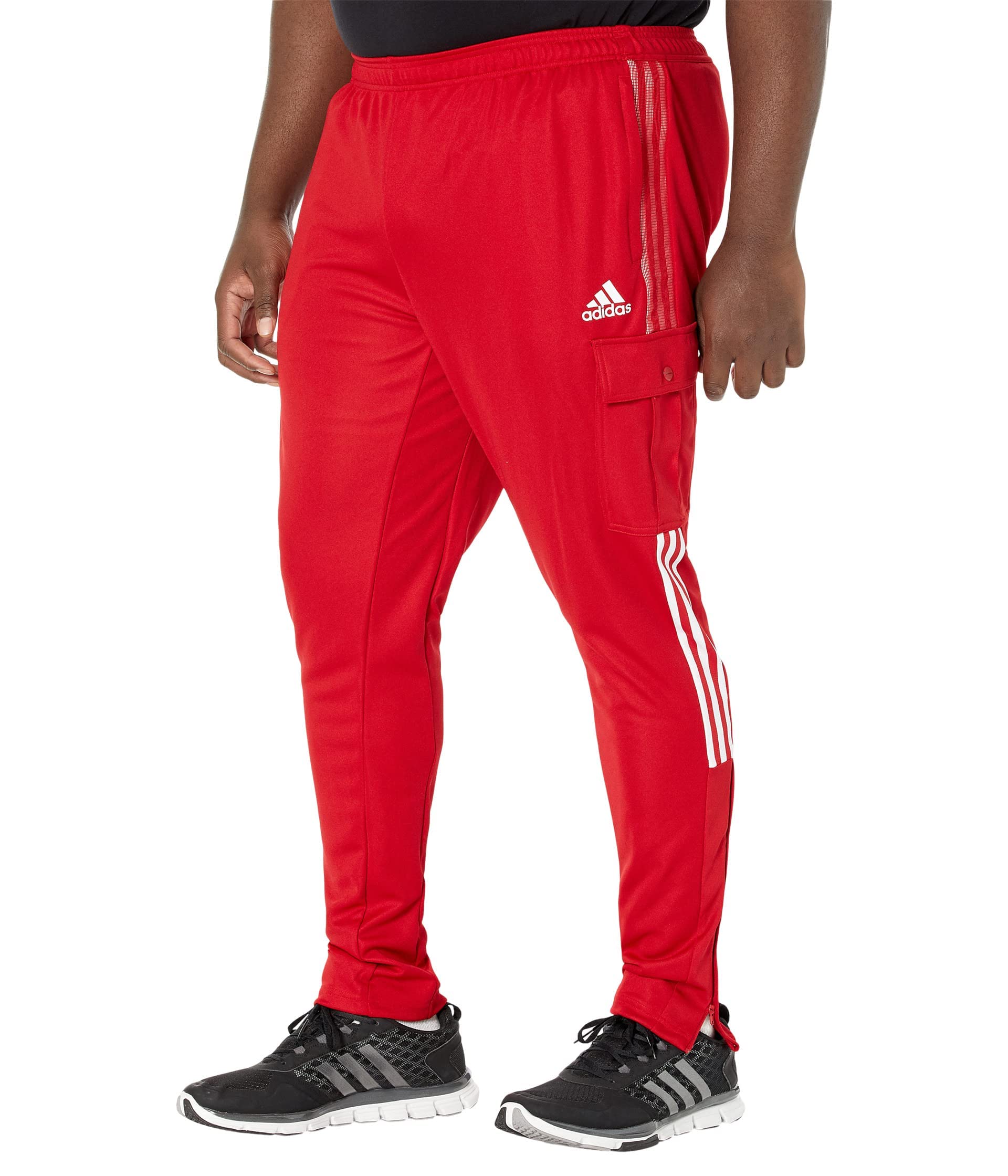 adidasTiro '21 Winterized Cargo Pants Power Red/White LG
