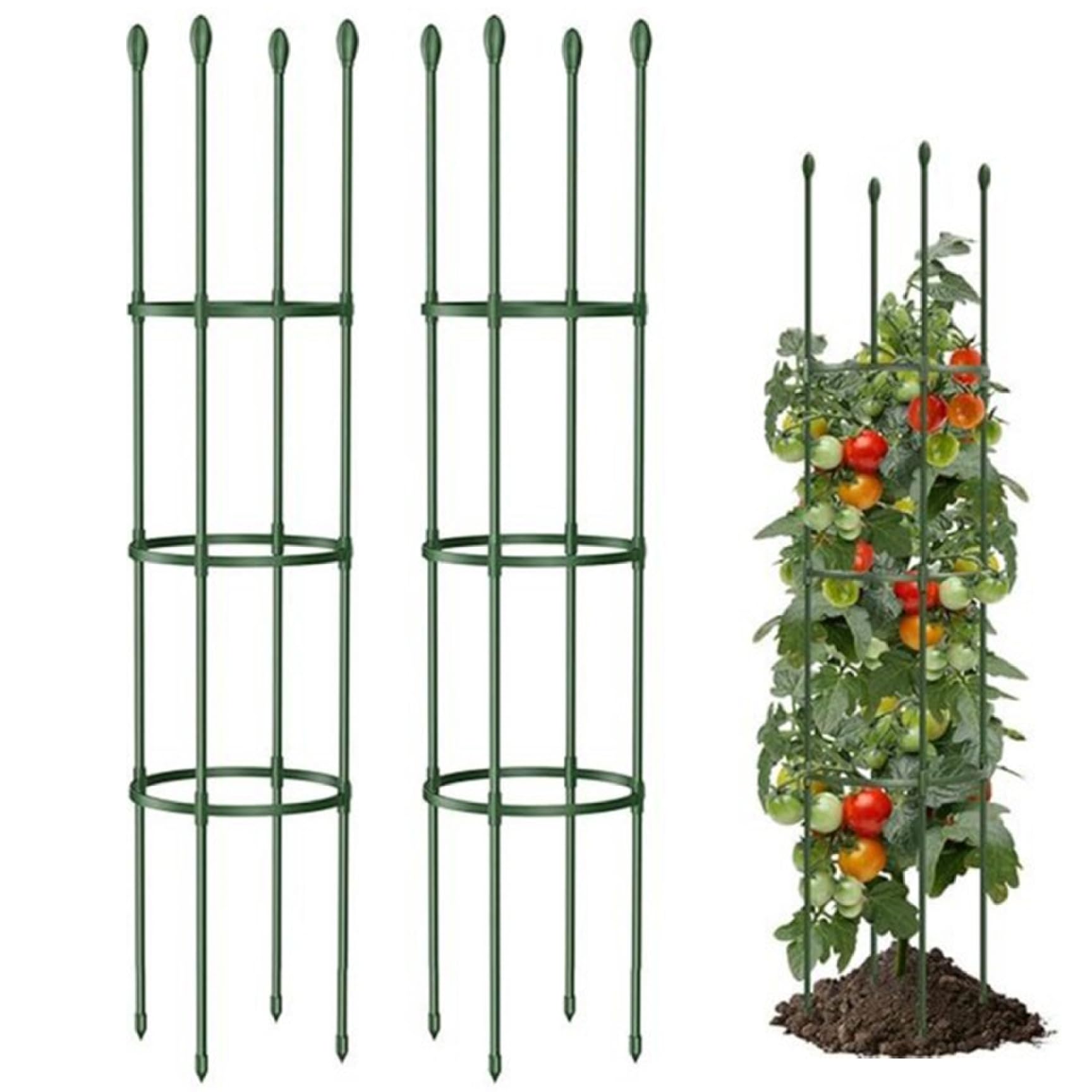 Treillis de concombre tomates et support plantes grimpantes vignes 140cm
