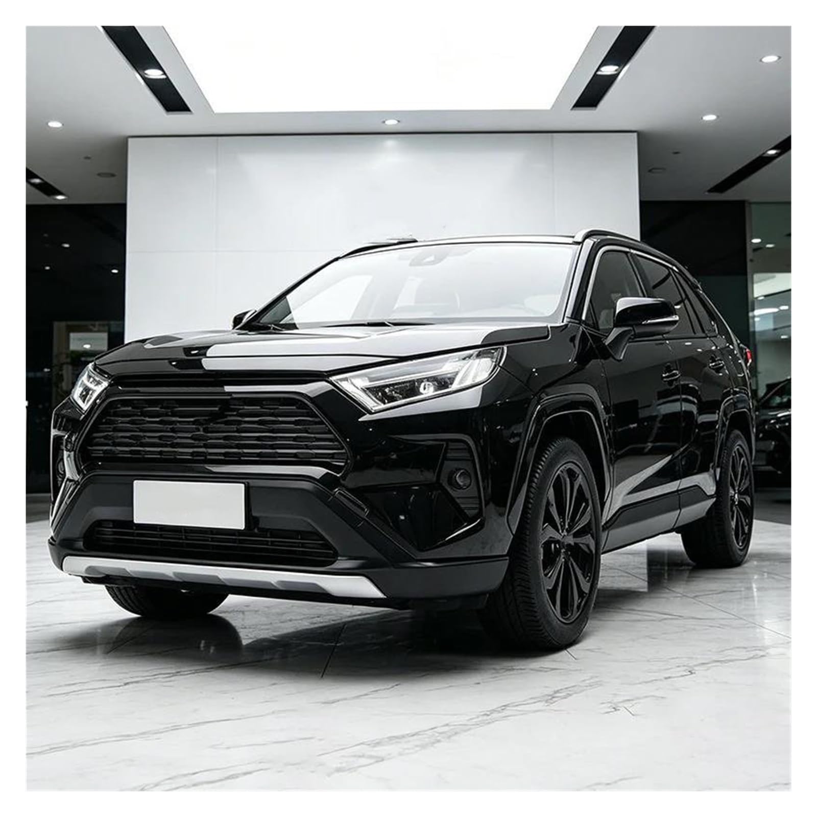 Btwodian Black Scale Model Car For Toyota Rav4 2023 Diecast Model Car