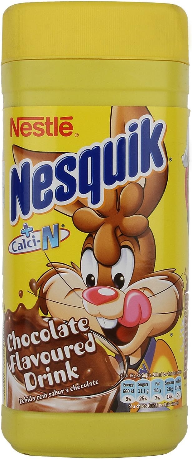 Nestle Chocolate Flavored Drink - Nesquick, 500g Jar