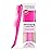 Tangle Teezer Fine & Fragile Ultimate Detangler Brush, Dry & Wet Hair Brush to Detangle & Reduce Breakage, Runway Pink