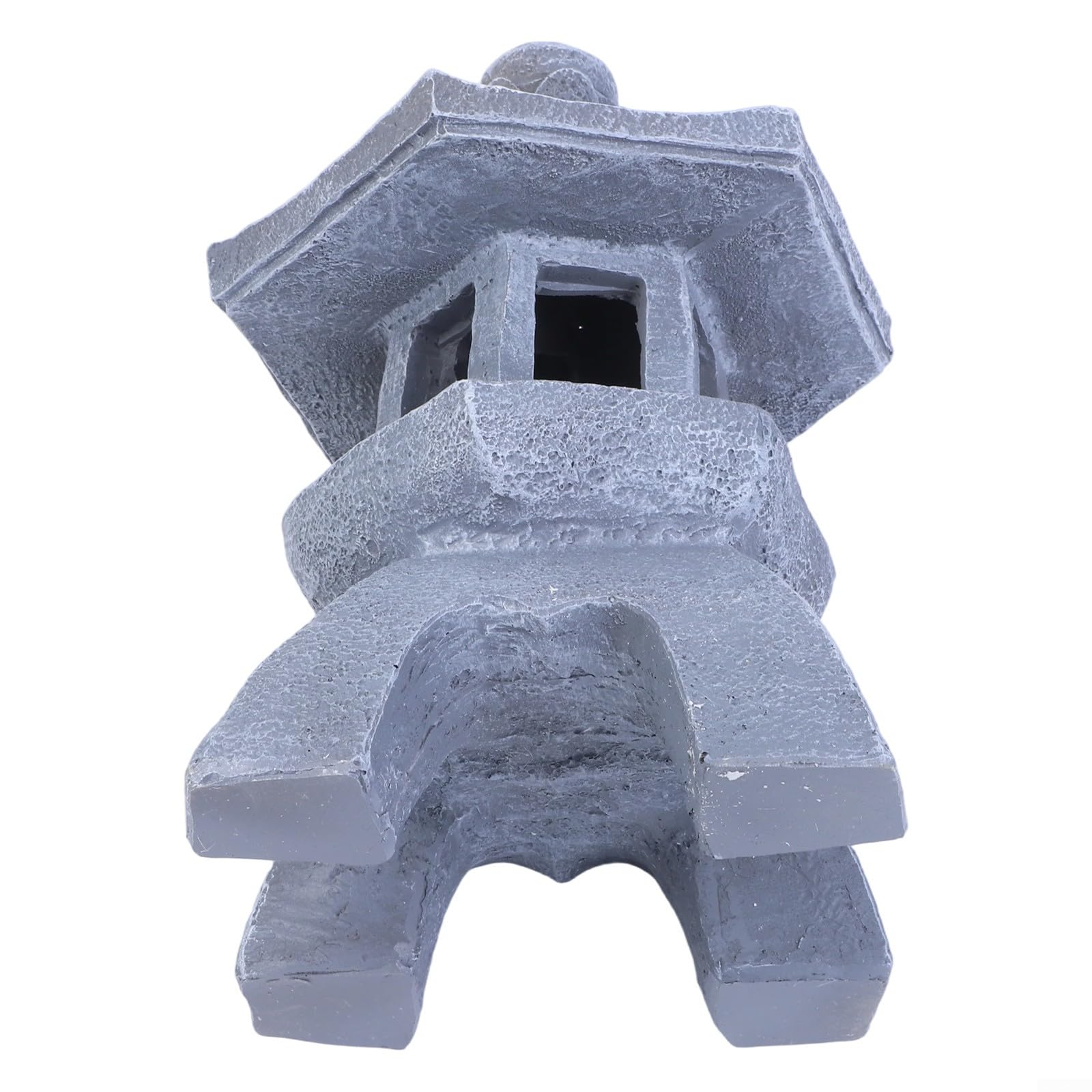 Statua da giardino a forma di pagoda solare, in resina, 26 cm