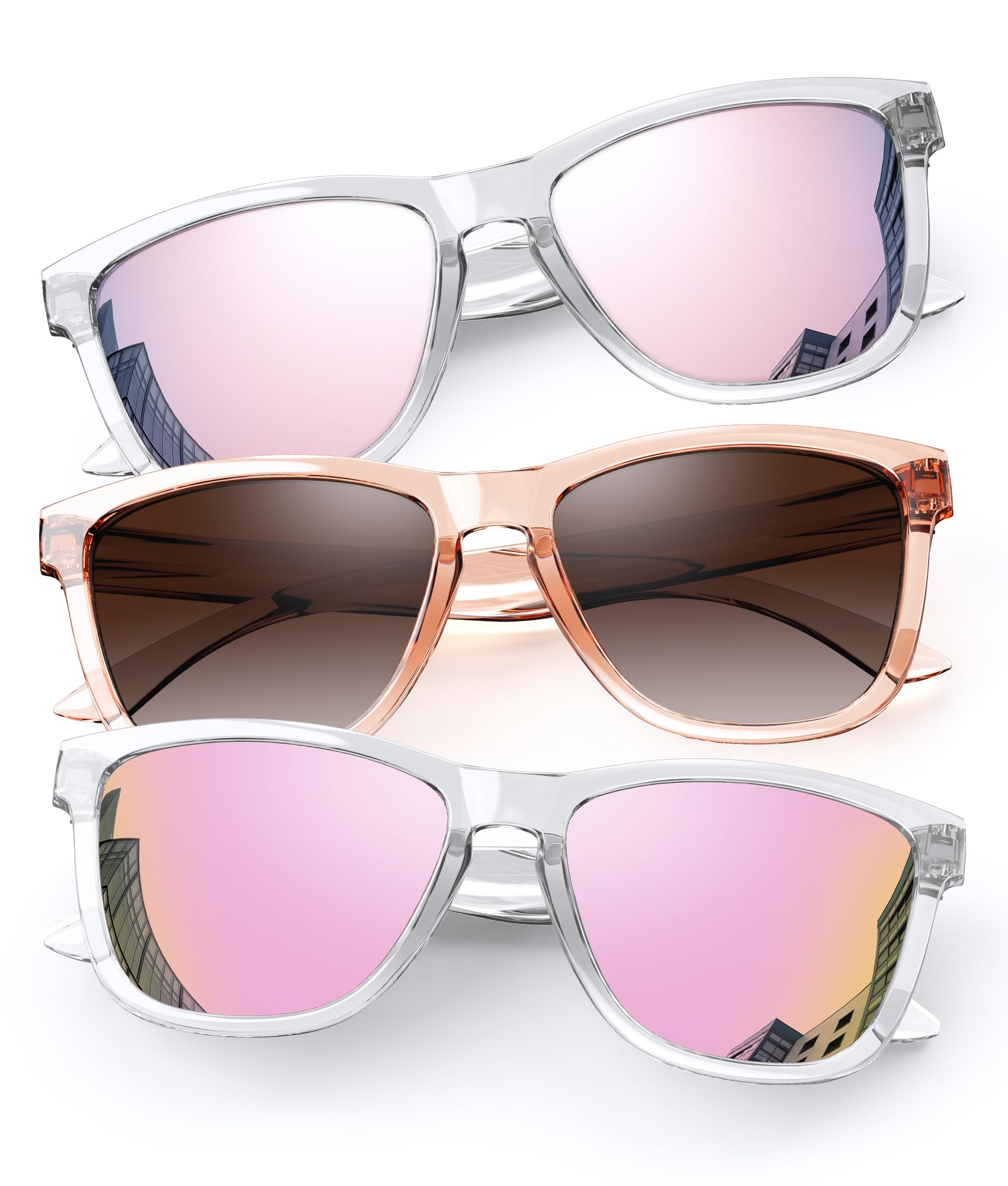 Sunglasses-women Polarized Sunglasses-womens: Trendy Sun Glasses polarized UV400 Protection Fashion Sunglasses-image-35