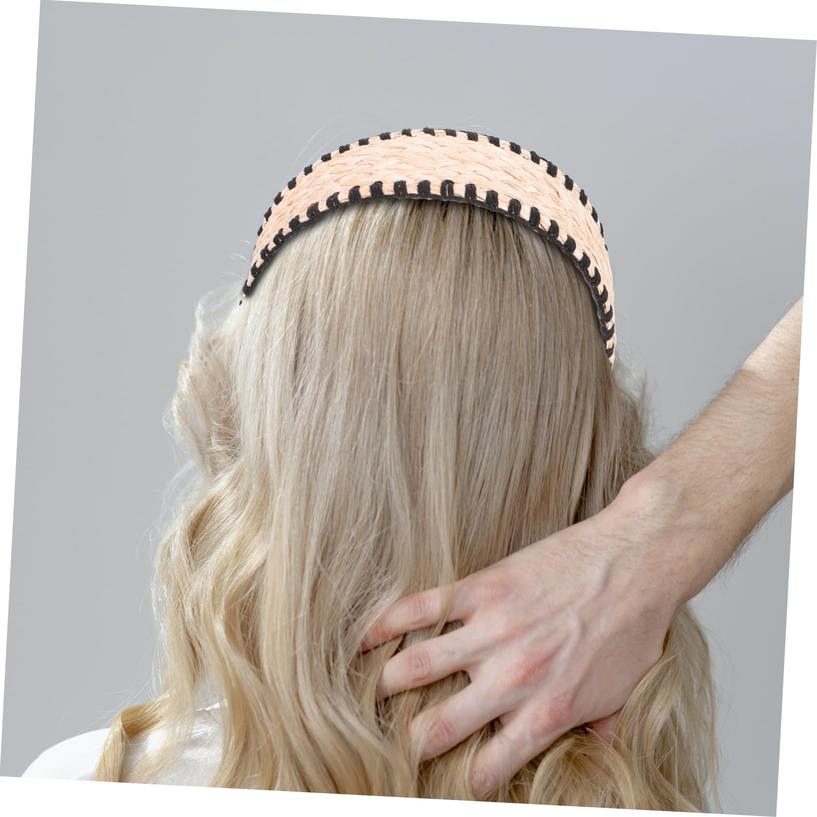 FRCOLOR 3 Set Di Accessori Per Donne E Ragazze Fasce Annodate Fasce Intrecciate Accessori Per Ricci Alla Moda 2 Pezzi * 3