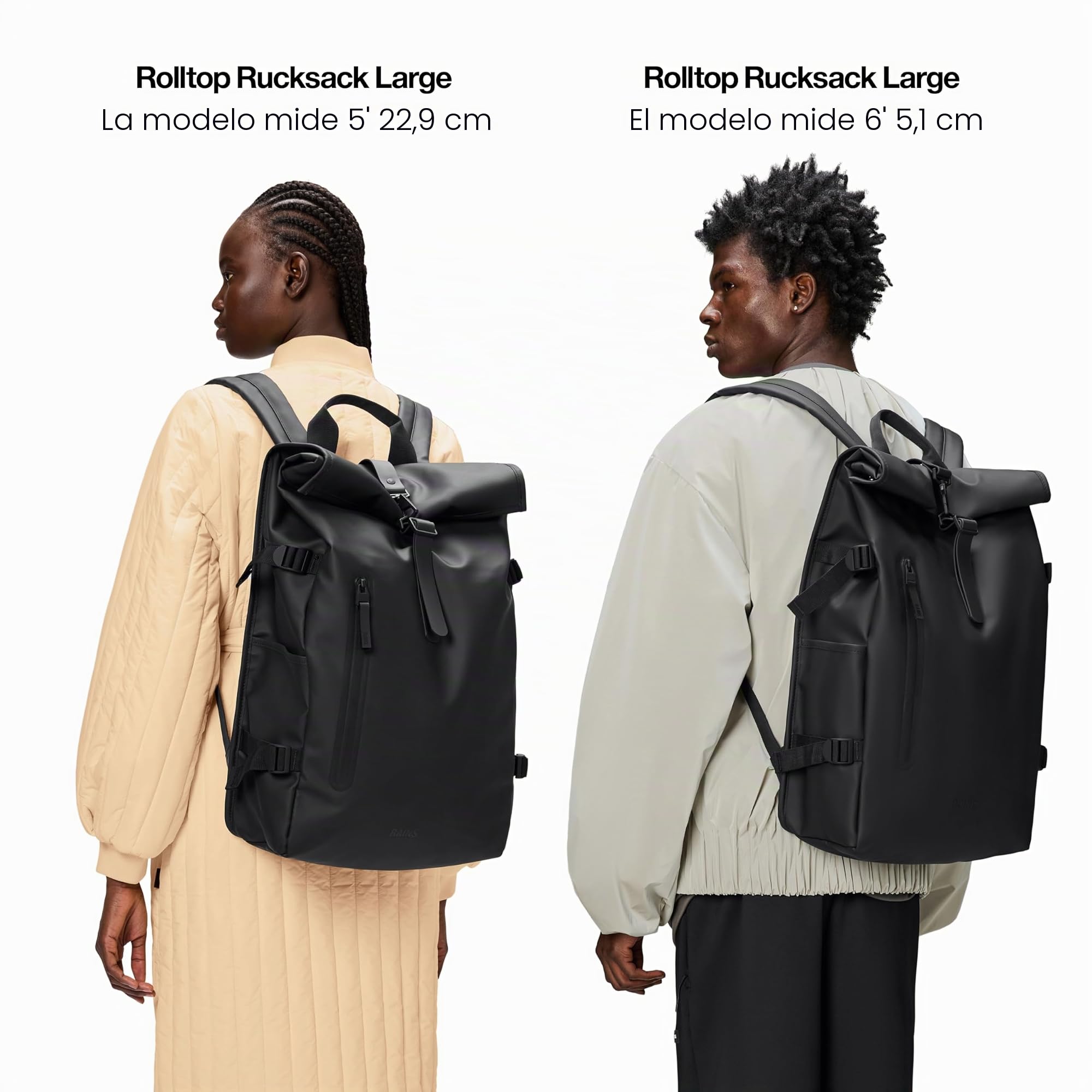 RAINS 14590 Backpacks Unisex adulto (Pack de 1)