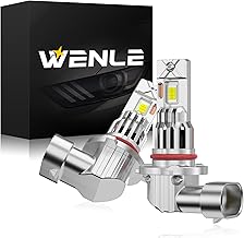 HB3/HB4/HIR2 Common LED Headlight Bulb, Compatible with New Vehicle Inspection, 8x Brightness, 20000 LM (10000 LM x 2), 60 W (30 W x 2), White, 6500K, DC 12 V Vehicles, Constant Current Circuit