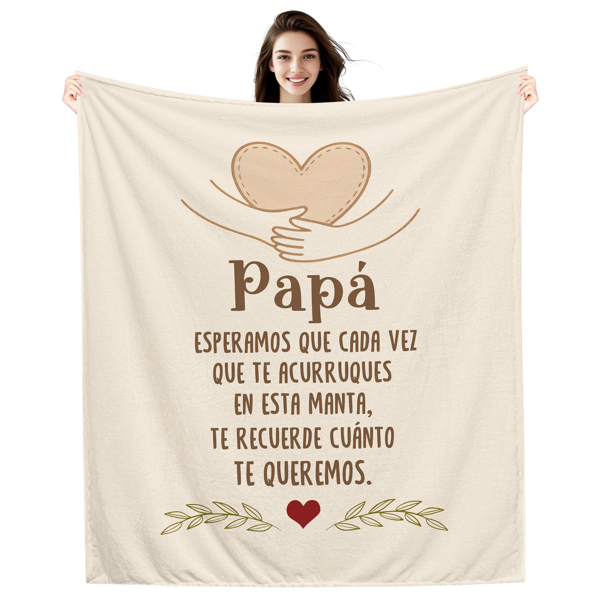 Amorea A mi Abuela Espero Que Cada Vez Que te acurruques en Esta Manta te recuerde cuánto te Quiero Ideas para Regalos Manta para la Abuela Cumpleaños Día de la Madre — view 13