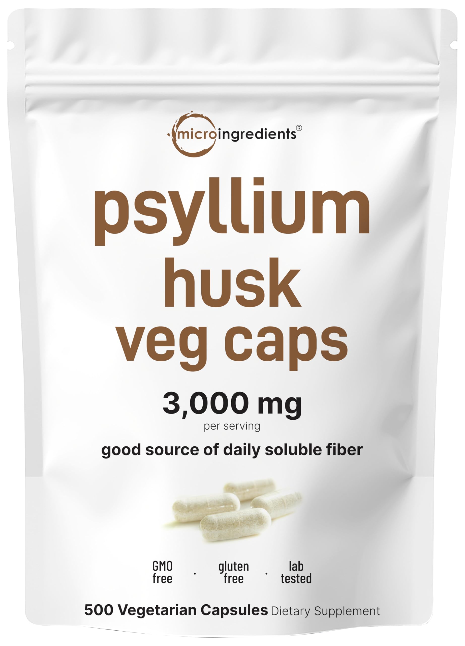 Micro Ingredients Psyllium Husk Capsules