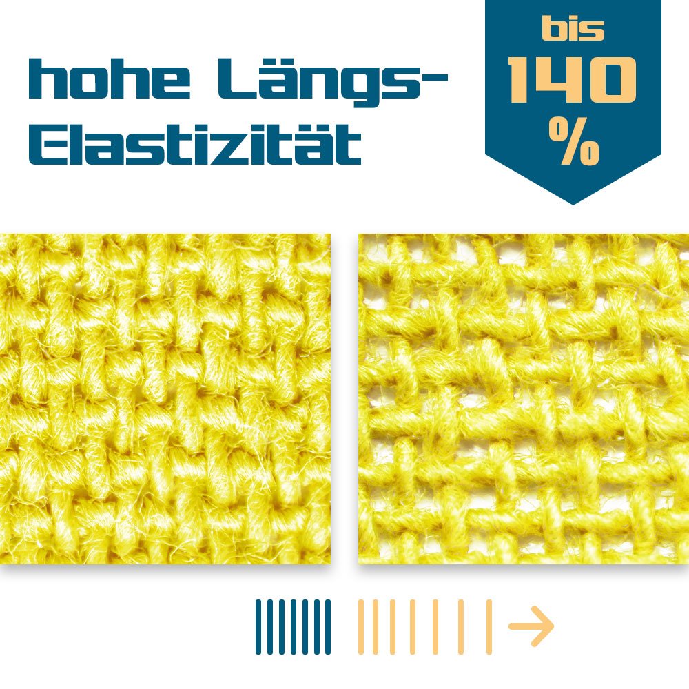 SL Star Kinésiologie Tape 6 Set avec ciseaux – Sport Tape rouleaux 5 cm de largeur et 550 cm de long – Pansements Tapes
