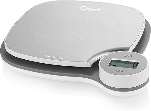 Miniatura 8 de Ozeri Báscula de cocina sin batería, tecnología de carga cinética, acero inoxidable