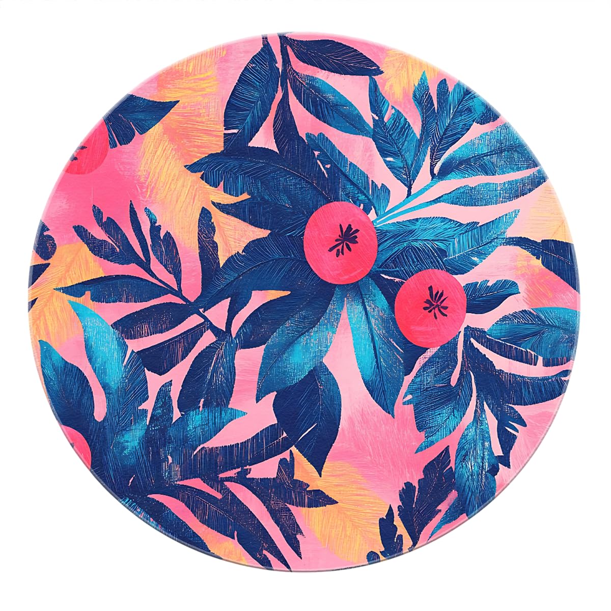 Tapis de salon lavable 180 cm fini les taches sur votre tapis tropical
