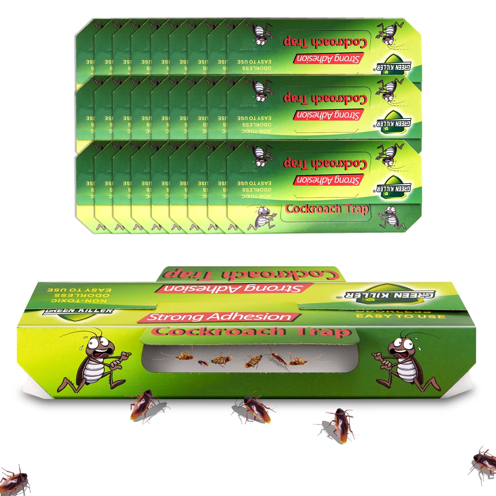 Lot De 15 Pièges à Cafards XXL - Contre Les Cafards - Lutte Contre Les Punaises De Lit