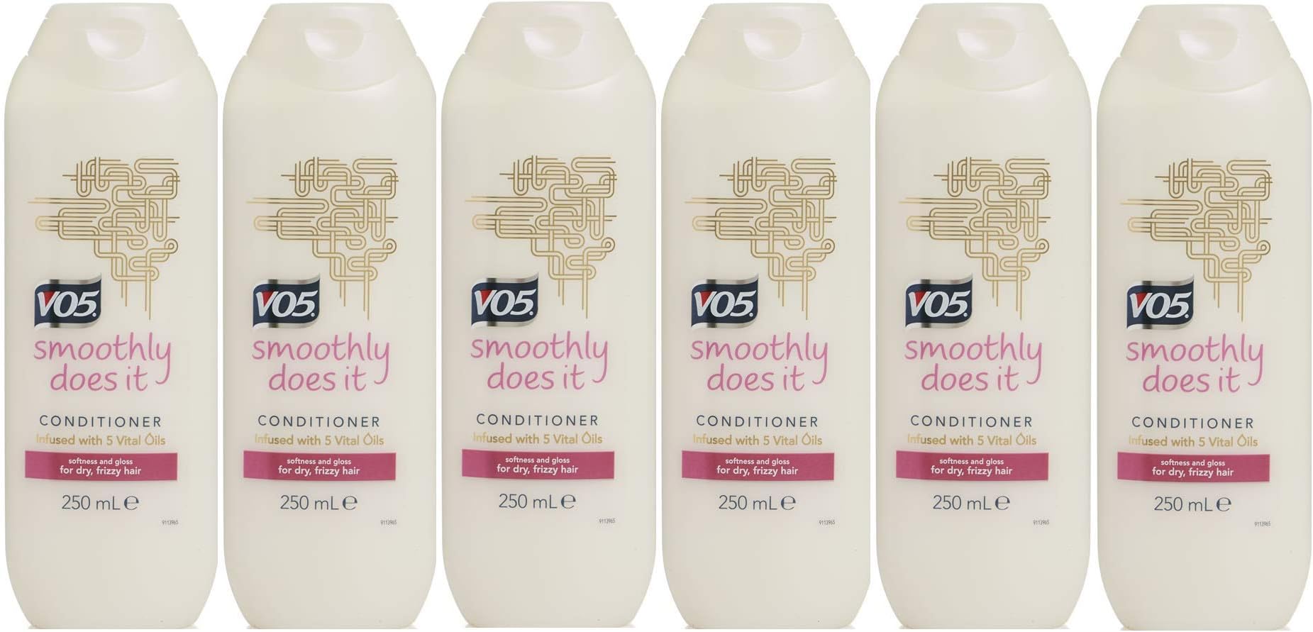 Vo5 Smoothly Does It Conditioner 250Ml (Pack Of 6)