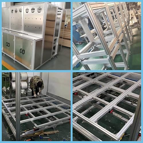 Miniatura 6 de Extrusión de aluminio con ranura en T 3060 para piezas de impresora 3D y bricolaje CNC plateado 1500mmX2