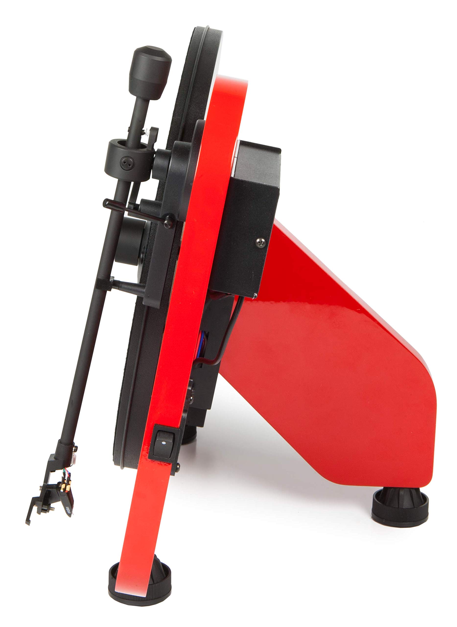 Pro-Ject VTE Bluetooth Tourne-Disque à positionnement Verticale, Droite, Rouge