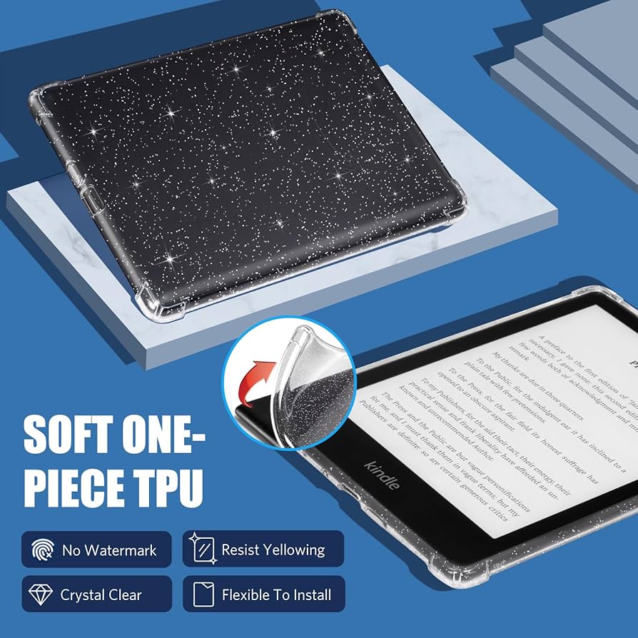 CoBak Clear Case for Kindle Paperwhite 11th Gen 2021