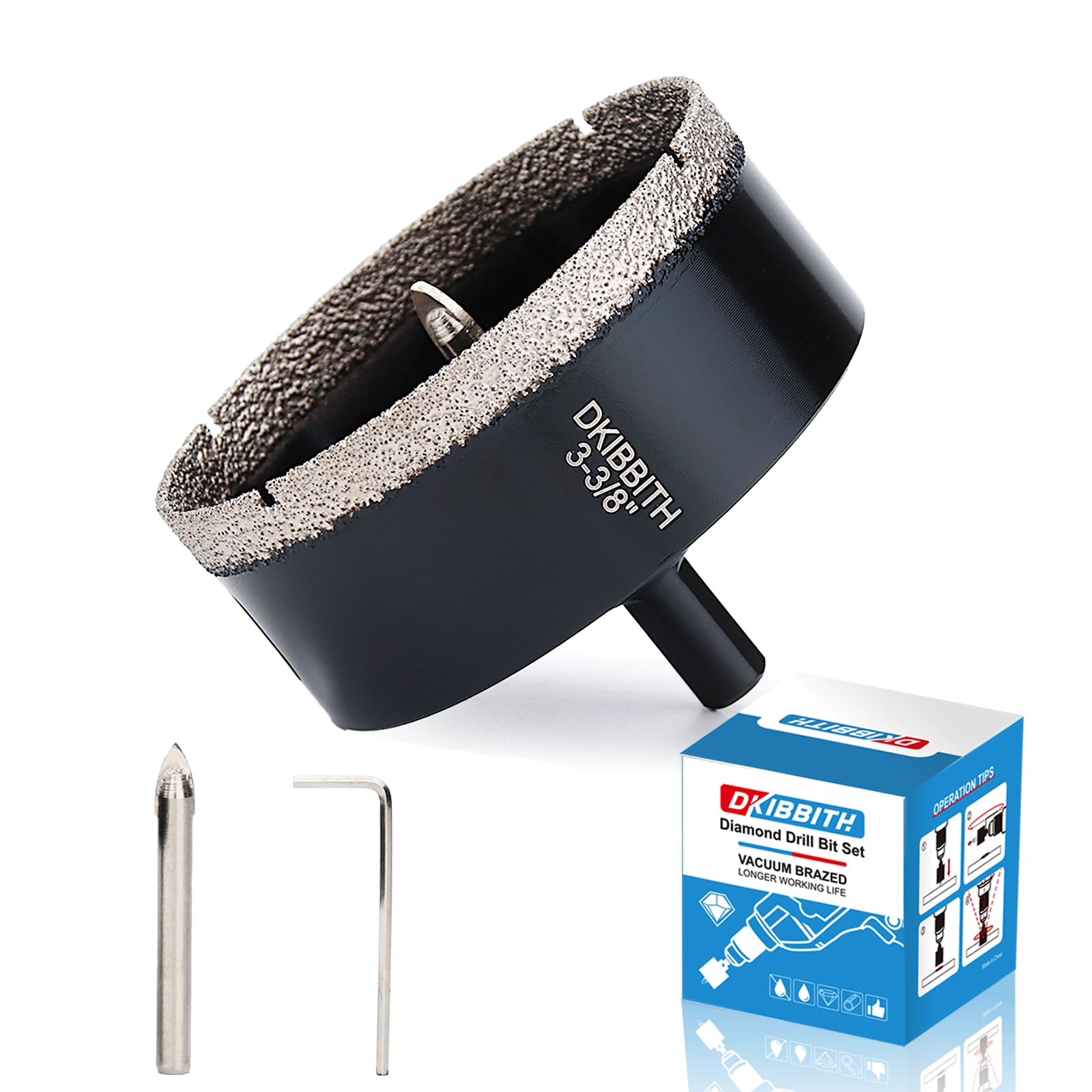 Diamond Hole Saws - Cut Tile, Stone & More -28 Diamond Hole Saws - Cut Tile, Stone & More -28