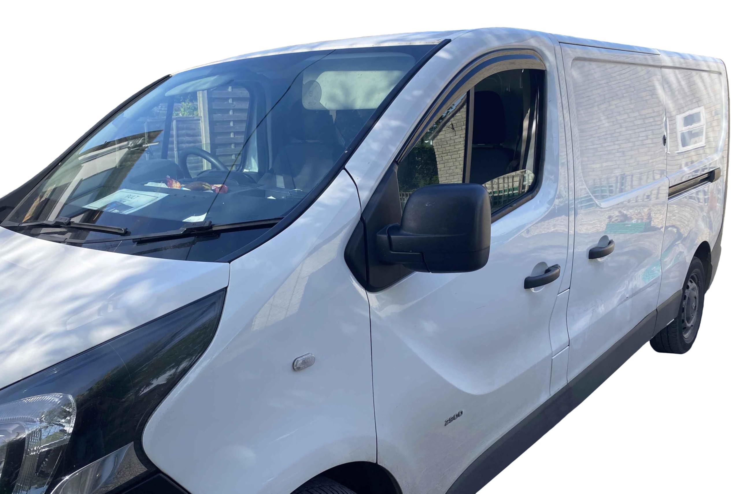 Auto Clover Windabweiser Set für Opel Vivaro MK2 2015-2019 (2 Stück)