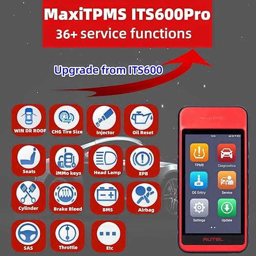 Miniatura 4 de Autel MaxiTPMS ITS600Pro Herramienta de programación TPMS para todos los diagnósticos del sistema TPMS completo Auto Scan Actualización de Autel