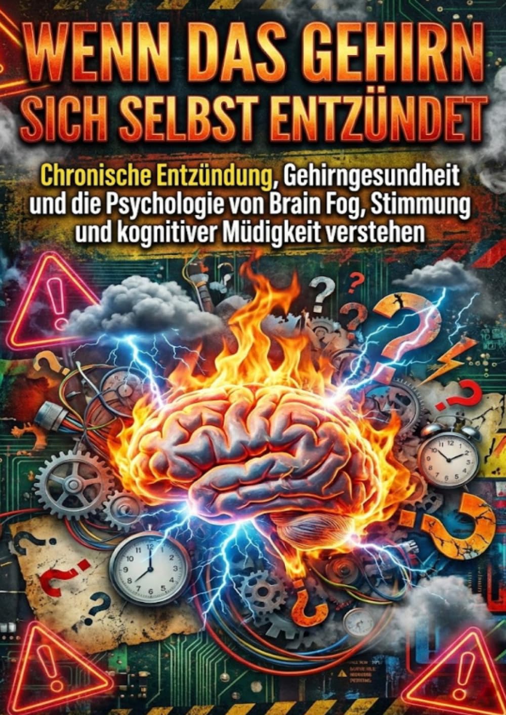Wenn das Gehirn sich selbst entzündet: Chronische Entzündung, Gehirngesundheit und die Psychologie von Brain Fog, Stimmung und kognitiver Müdigkeit verstehen