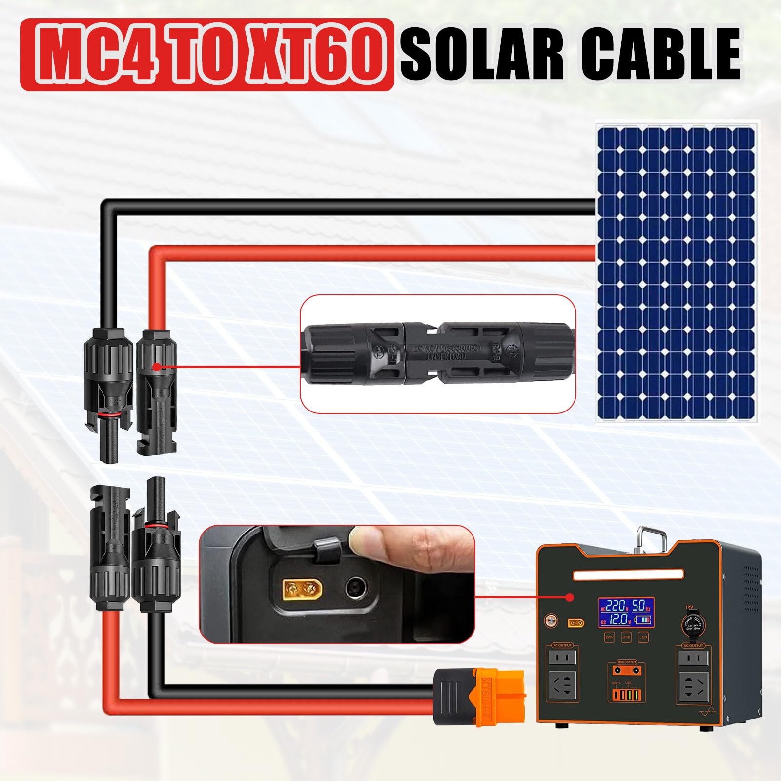 30 pares de conectores solares: macho/hembra, panel solar, conector fotovoltaico, IP67, resistente al agua, conector solar, conector de cable con 2 llaves