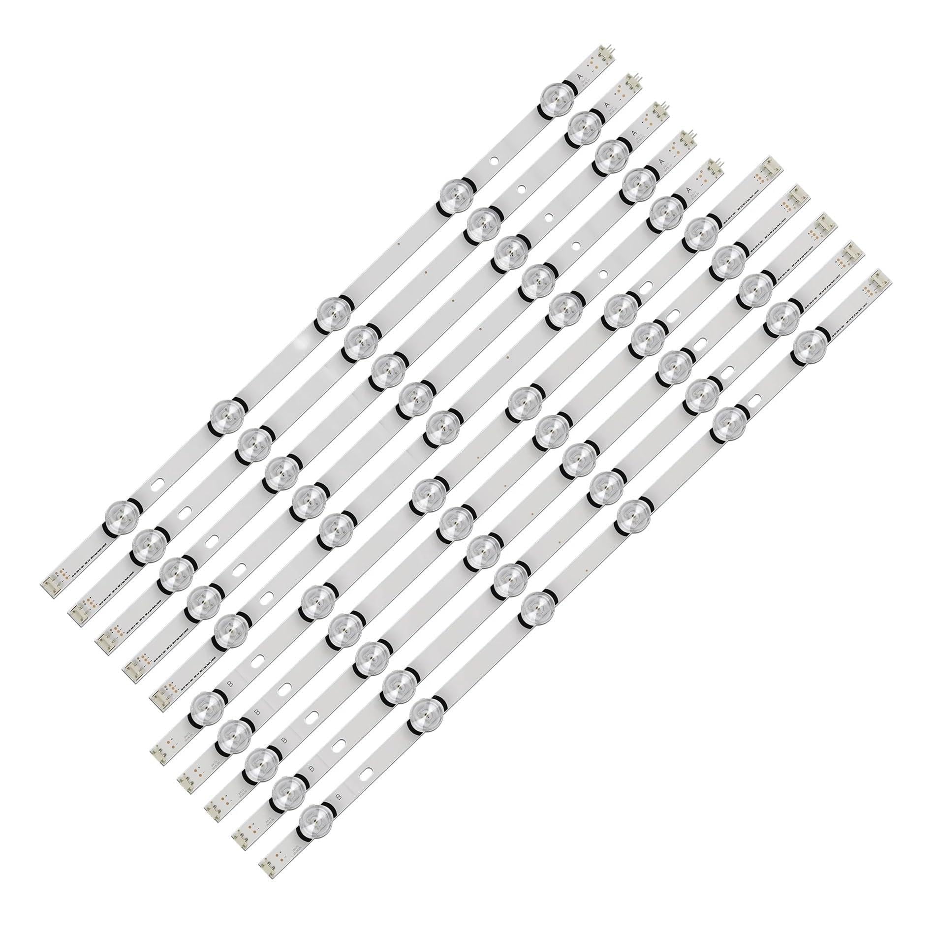eufeifeiegds 4 kits Led-hintergrundbeleuchtung Streifen for 55LB565V-ZQ LC550DUH LC550DUE FG A1 A2 A3 A4 A5 A6 M1 M2 M3 M4 P1 P2 HC550DUN-VSHS2-11XX 55LB(Original 55LB)