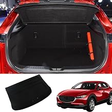 MarretooAuto Original Style Cargo Cover for Mazda CX-30 2020 2021 2022 2023 with Rebounding plastic Trunk Cover