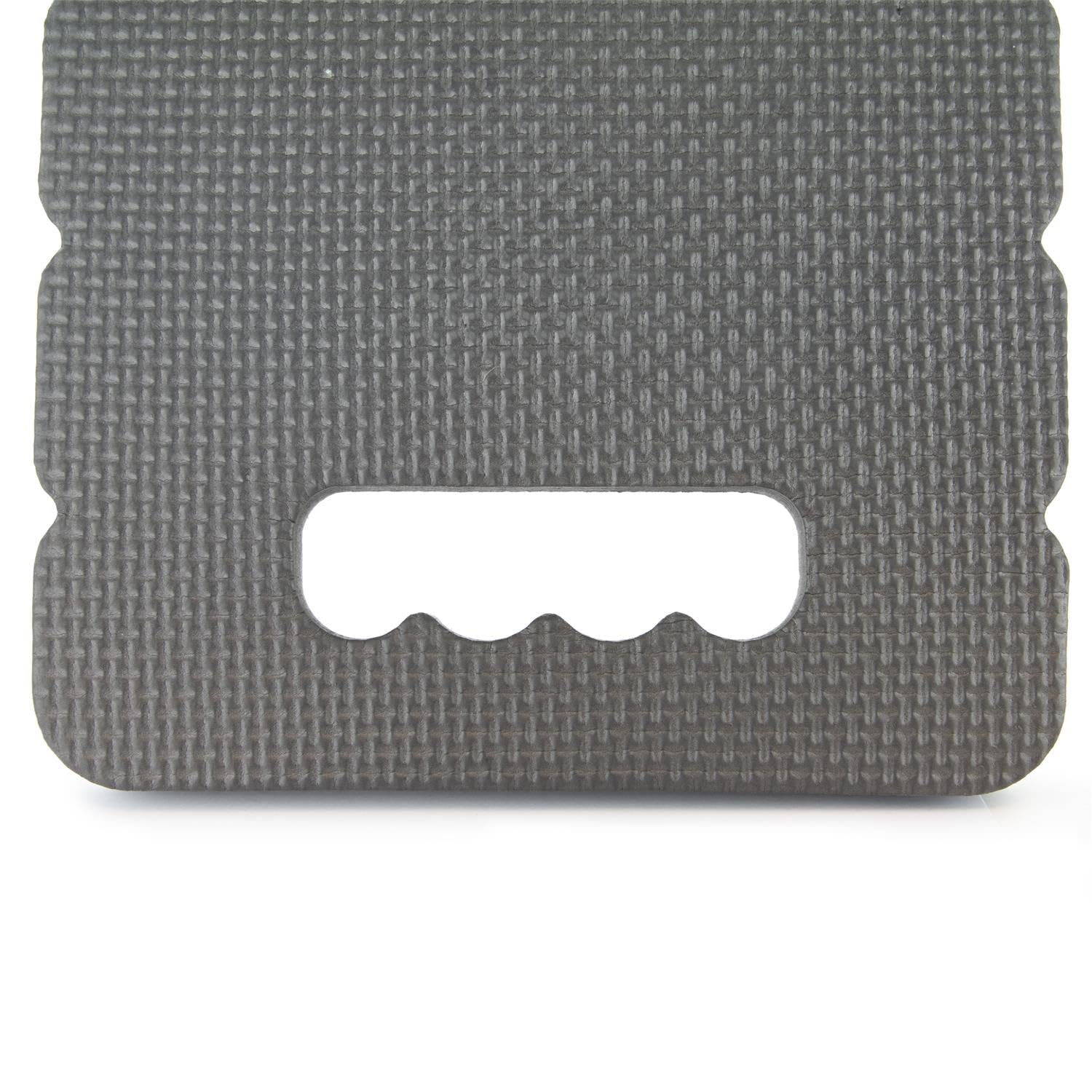 Tapis de genouillère ergonomique - 45 x 21 x 2 cm - Tapis de jardin - Jardinage confortable et durable - Anthracite