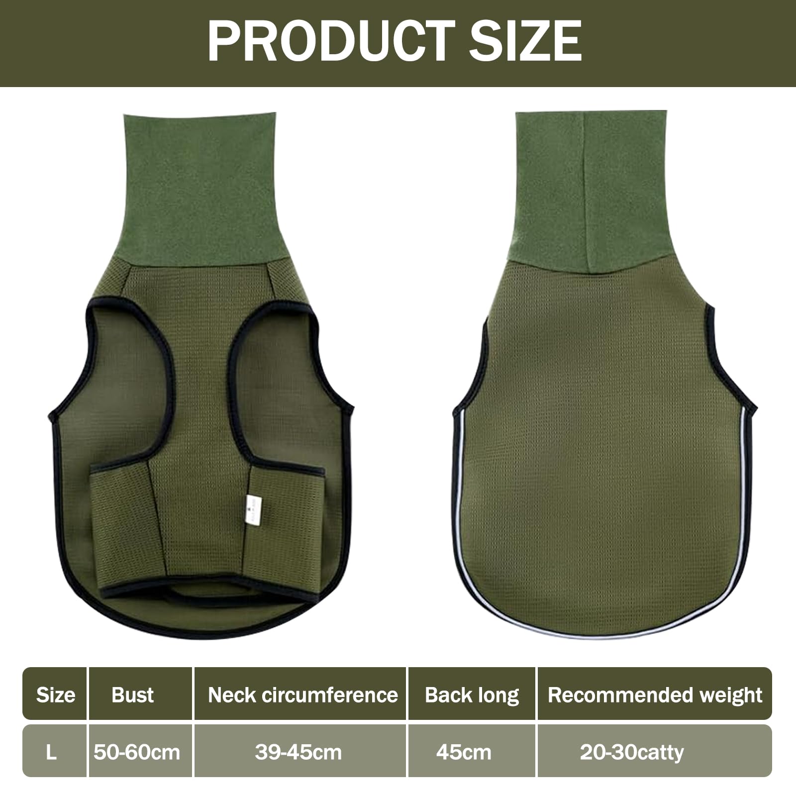 Cappotto Anti Ansia Cane, Cappotto Calmante, Giacca Antistress Regolabile con Cappuccio per Cani