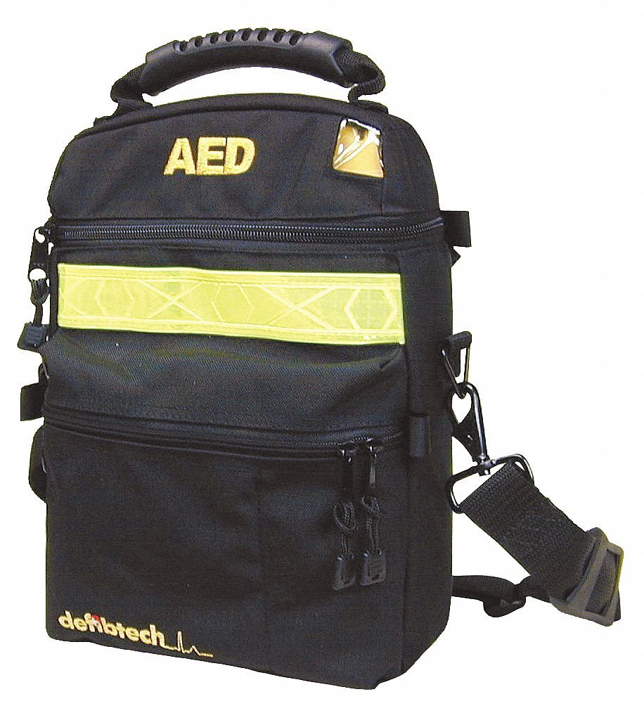 DAC-100 - Description : Lifeline AED Black Soft AED Carry Case - Accessories - Each