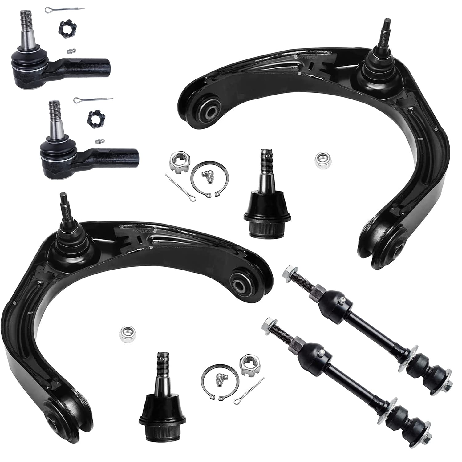 Detroit Axle - 2WD Front 8pc Suspension Kit for 2006 2007 2008