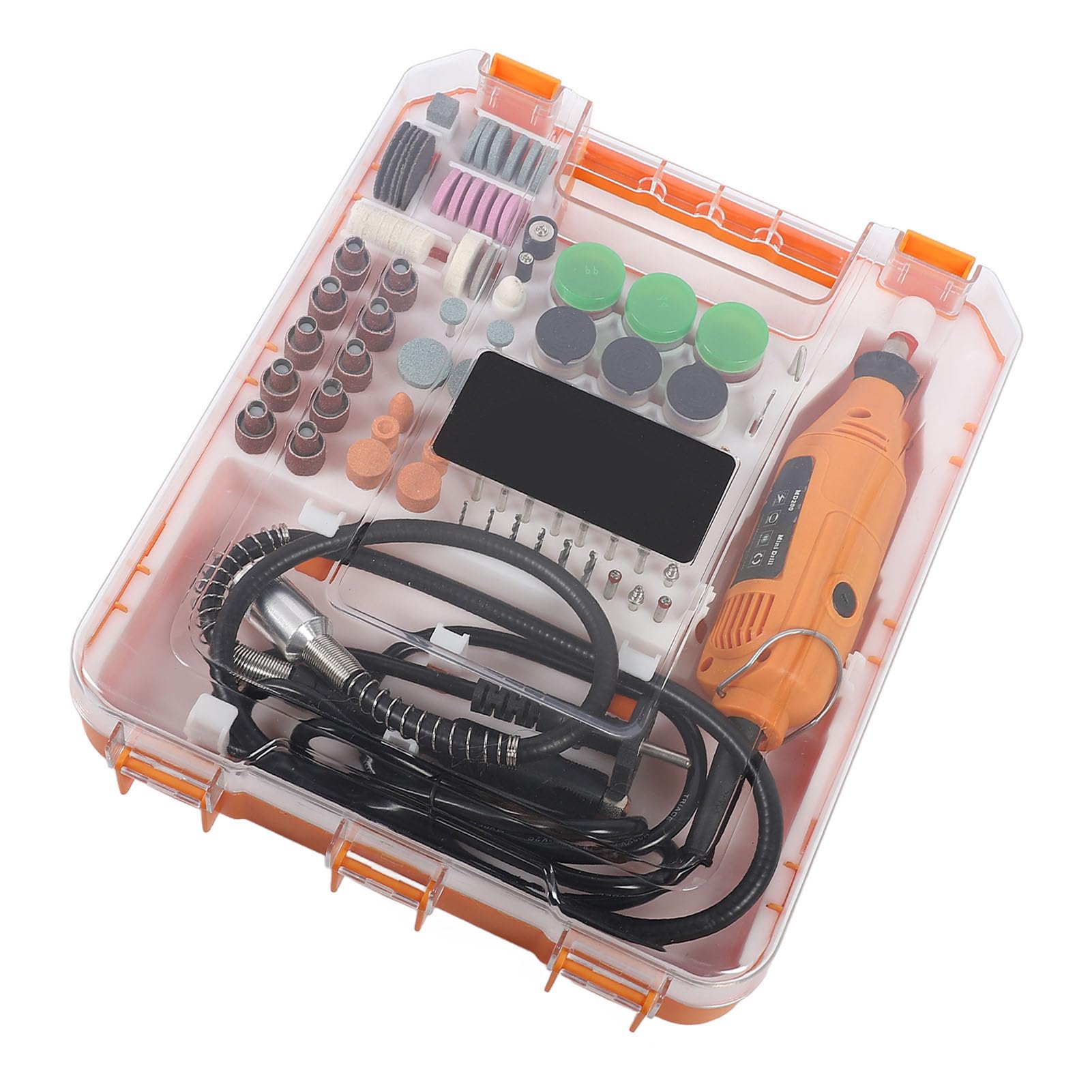 Kit de Herramientas Rotativas Potentes Herramientas Eléctricas de Varias Velocidades para Tallar, Pulir y Pulir Manualidades, 4,5 Libras