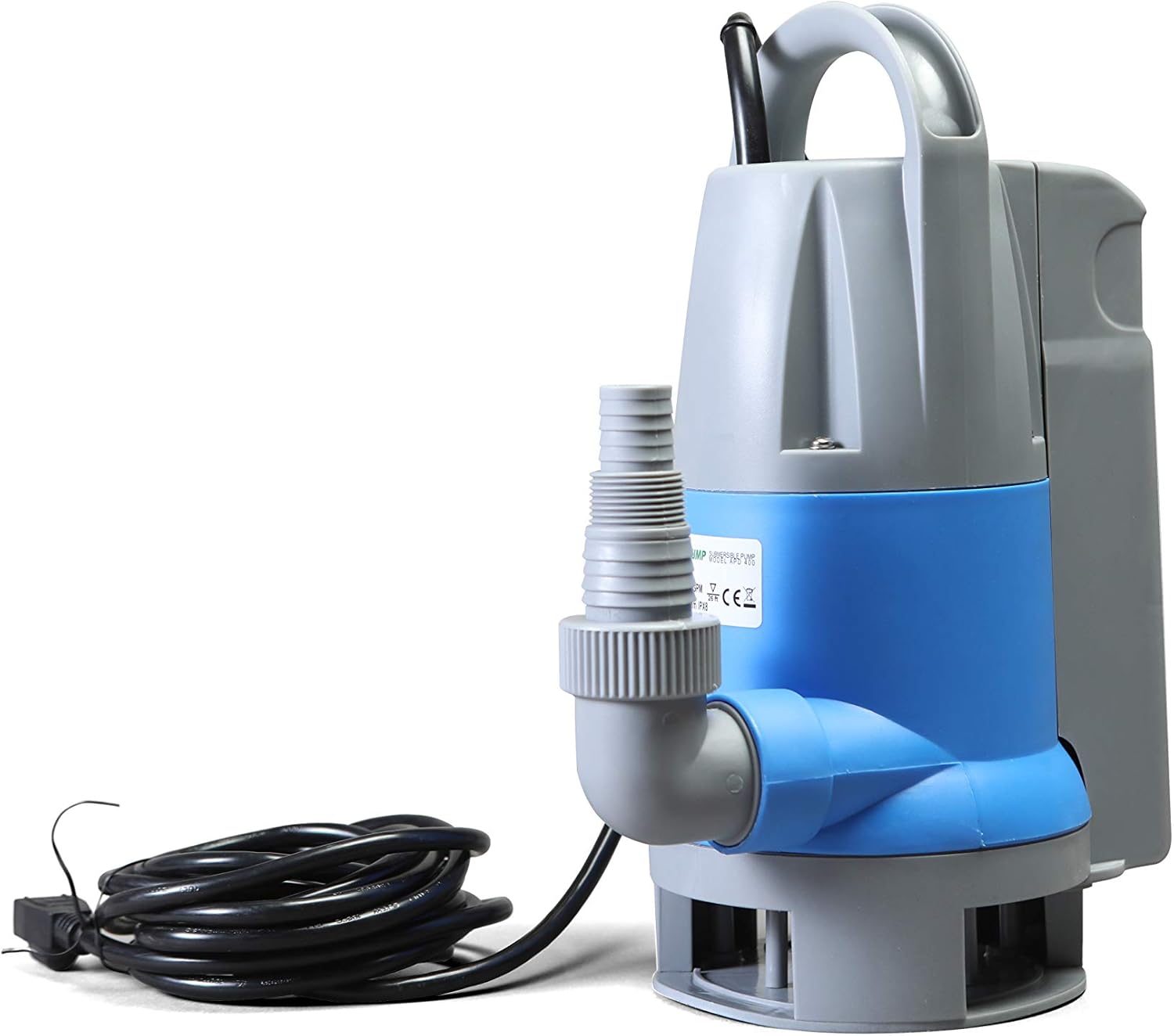 Super Cheap 🛒 Submersible Clean/Dirty Water Sump Pump 1hp with built in Automatic ON/OFF (no external float switch needed) 3420GPH, 26'Head, Thermal Protector, Copper Winding - Schraiberpump 🛒 Crazy Deals Submersible Clean/Dirty Water Sump Pump 1hp with built in Automatic ON/OFF (no external float switch needed) 3420GPH, 26'Head, Thermal Protector, Copper Winding - Schraiberpump