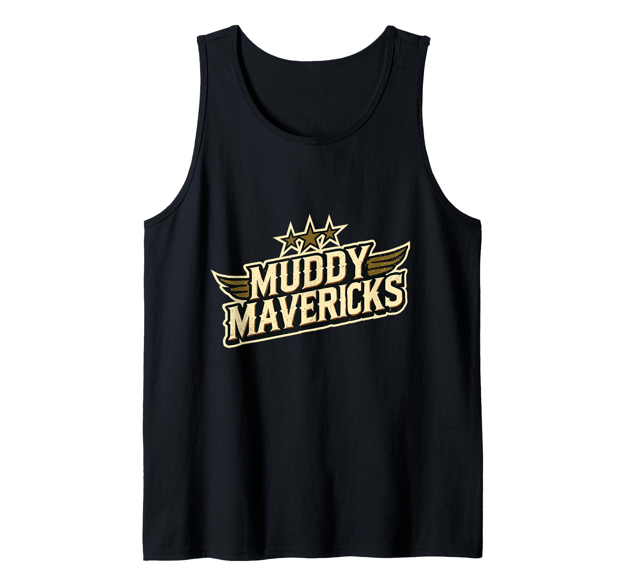 MUDDY MAVERICKS - Mud - Run - Team - Event - Fun - Race Tank Top