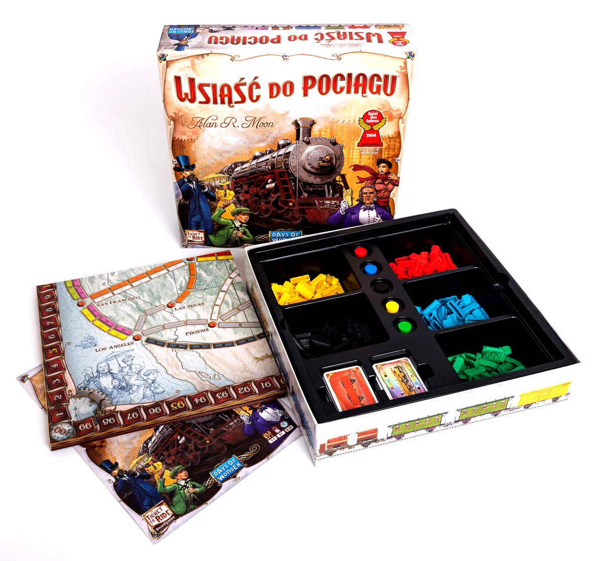 Days of Wonder Gioco da tavolo Imbarco Treno: USA - 2-5 giocatori, A partire da 8 anni