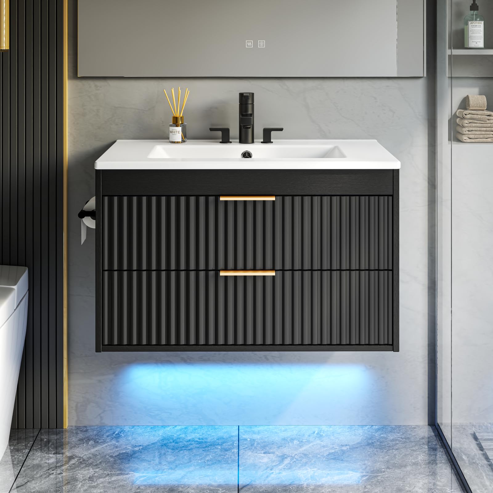 ELEVACHIC 30 Floating Bathroom Vanity