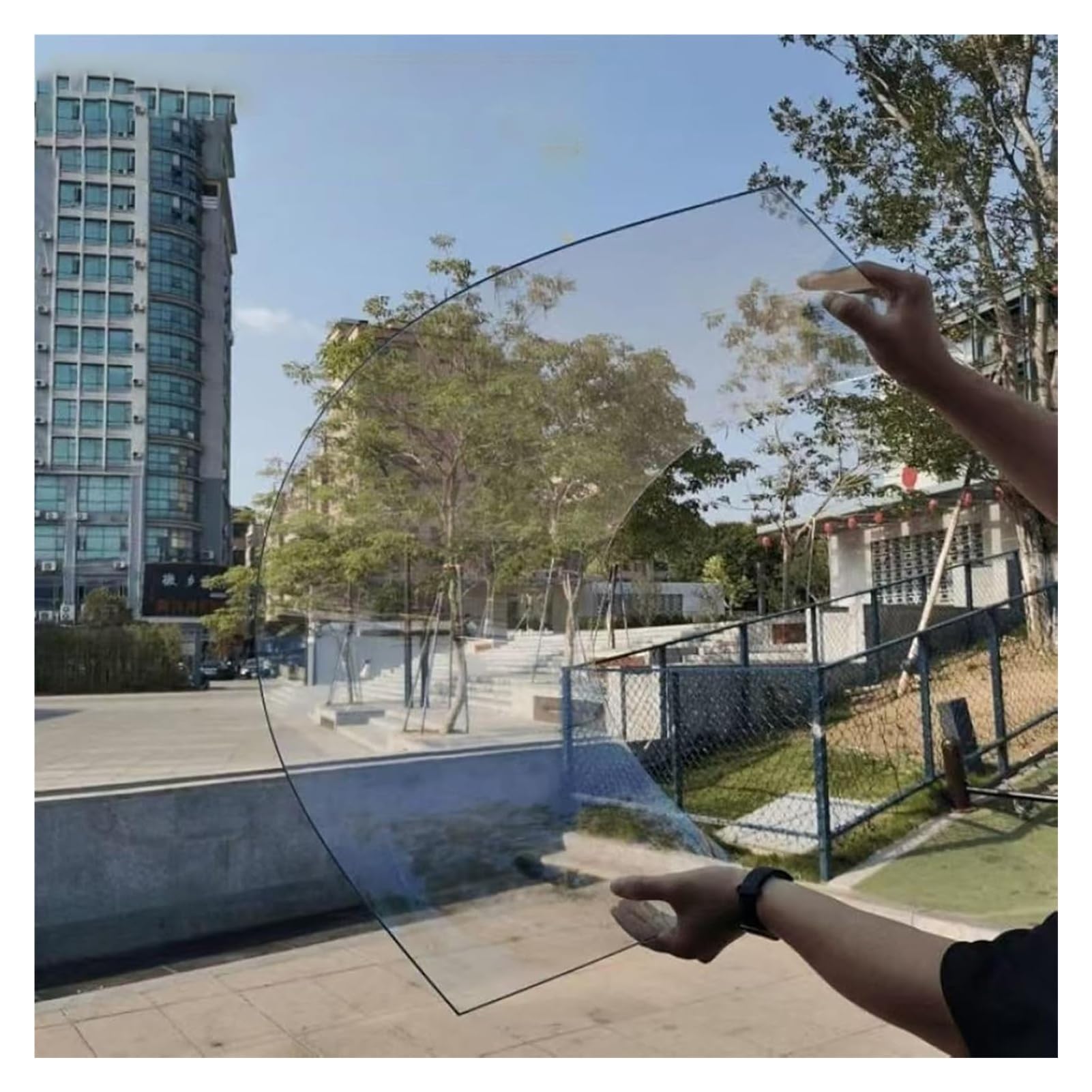 Feuilles de toiture en polycarbonate contre la grêle pour protéger vos serres et abris