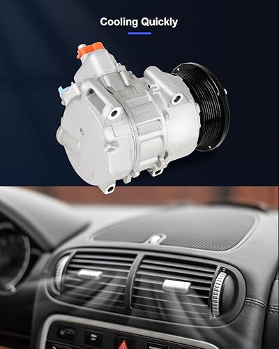 Miniatura 145 de ECCPP Compresor de CA 1997-2003 apto para Mitsubishi Montero Sport 3.0L 1999-2004 para Mitsubishi Montero Sport 3.5L Compresor de aire acondicionado